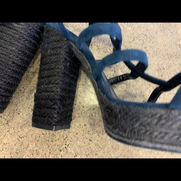 Brand new YSL espadrille heels with suede - Picture 7 of 7
